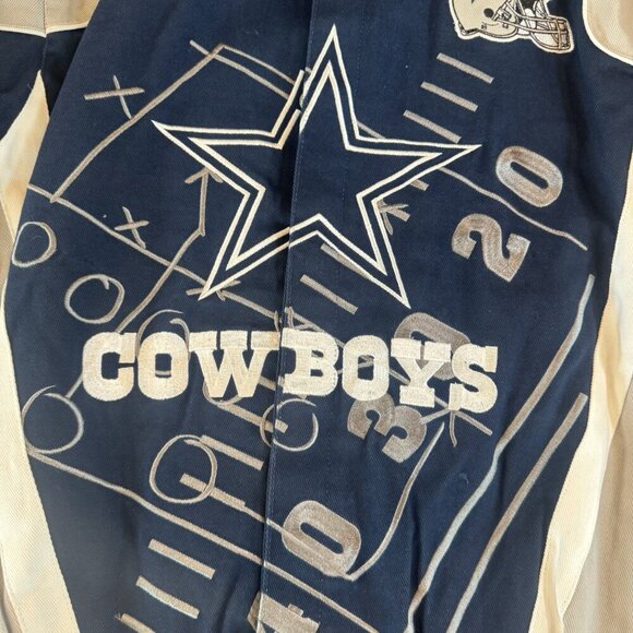 Vintage Rare Y2K Dallas Cowboys Jacket Small - Picture 5 of 10